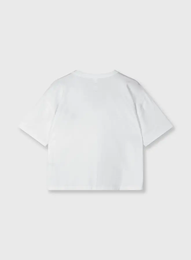 10days S262 thick cotton v-neck tee white