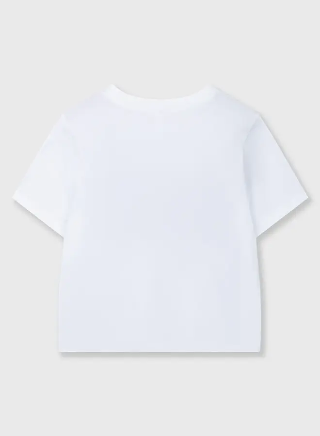 10days petit smile love tee white