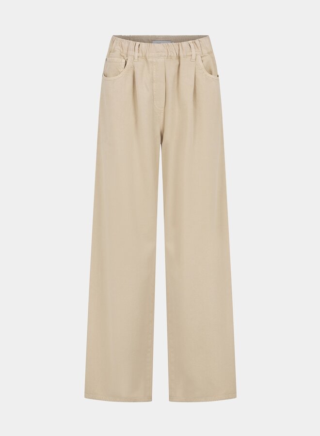 Knit-ted twiggy pants sand