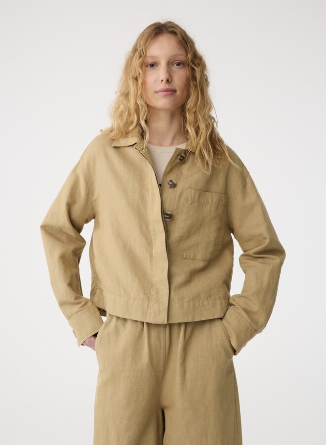 Knit-ted joan jacket clay