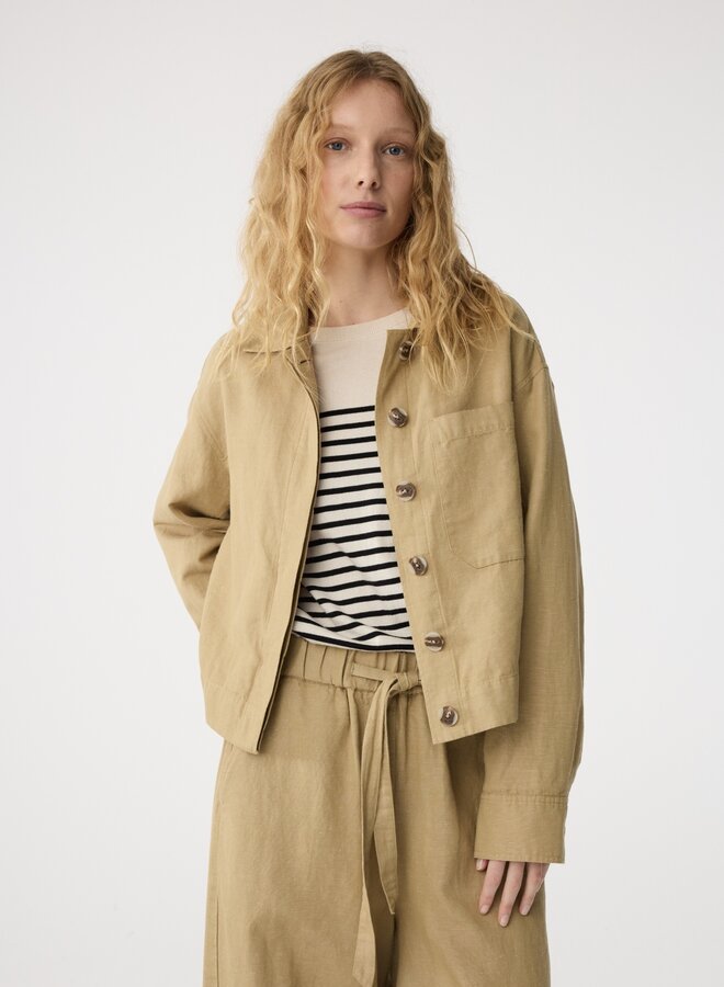 Knit-ted joan jacket clay