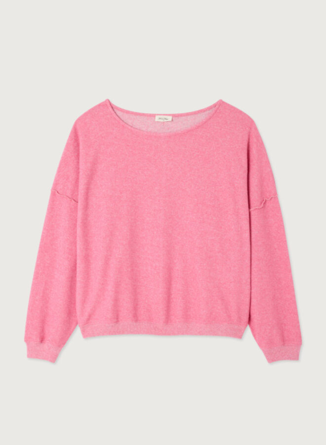 American Vintage clu03 sweater romance chine