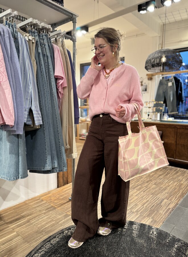 Lois marlene 2936-8032 linen chocolate