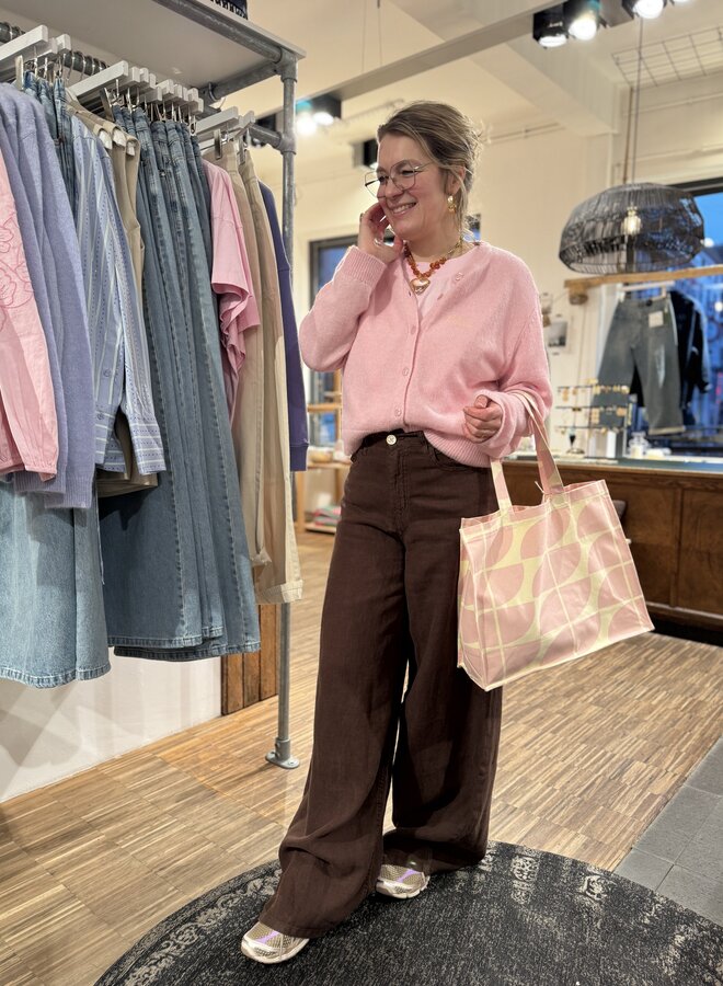 Lois marlene 2936-8032 linen chocolate