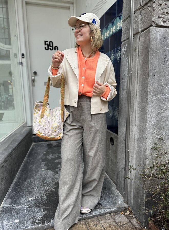 American V. vito19 vest orangeade fluo