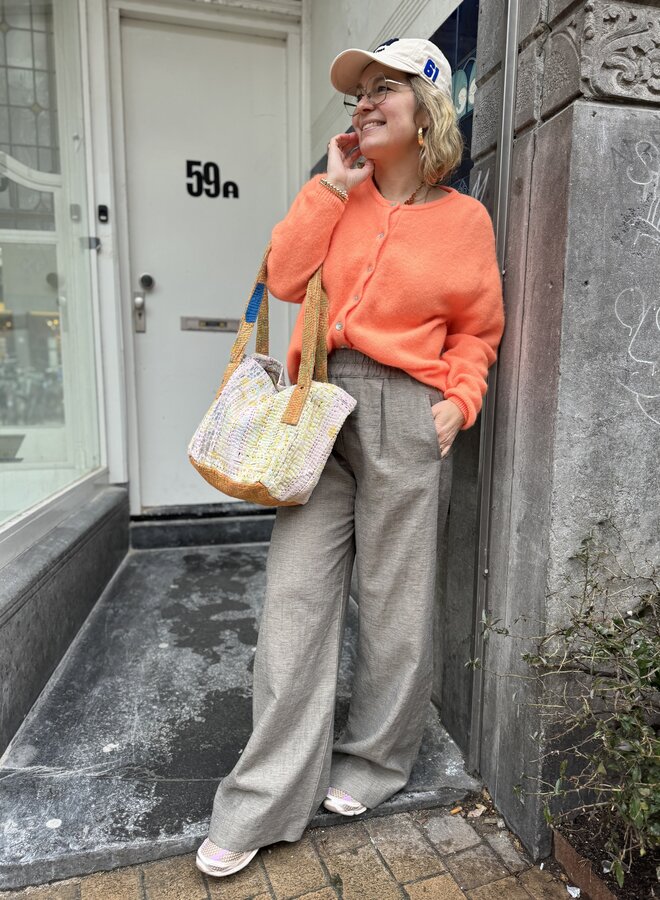 American V. vito19 vest orangeade fluo