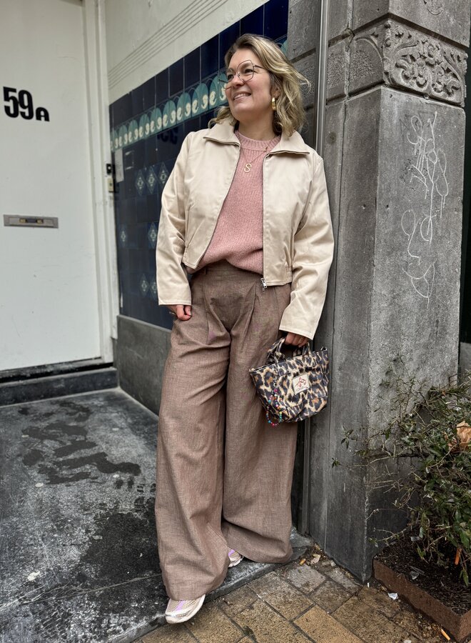 Second F. willie jacket soft beige