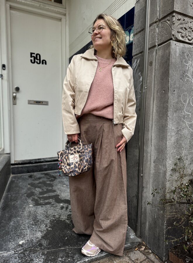 Second F. willie jacket soft beige