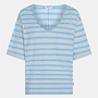 Penn&Ink S26F1800 t-shirt stripe skyrider/ciel