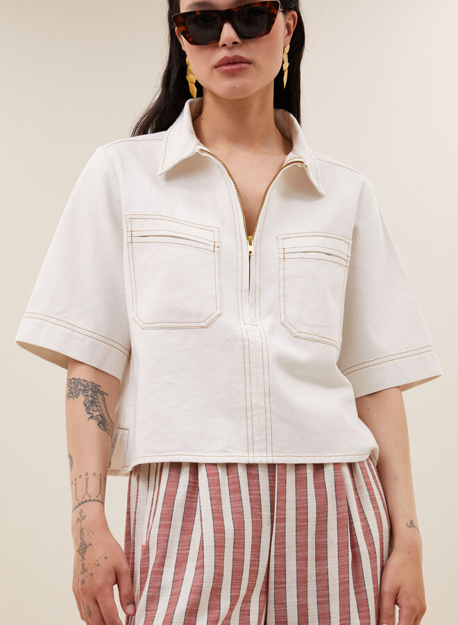 By Bar philipe top cloud white