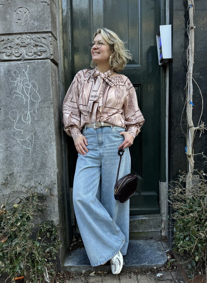 Ibana blouse tiara desert ventana