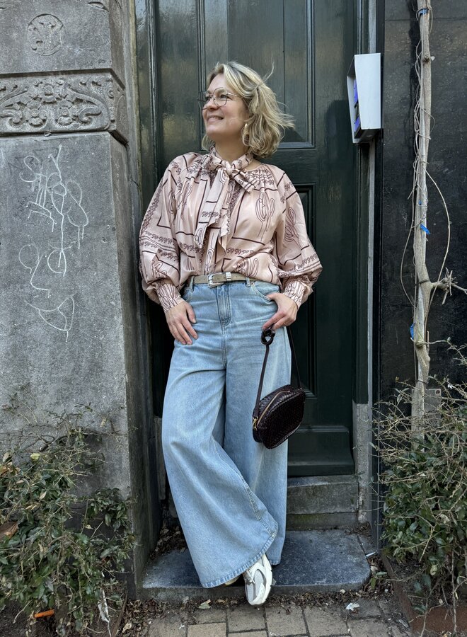 Ibana blouse tiara desert ventana