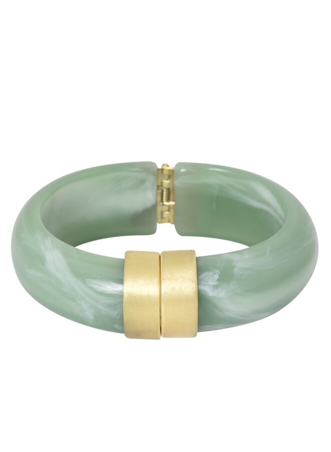 Ellen beekmans bumper bangle off zeegroen-melee