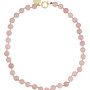 Ellen beekmans gemstone ketting licht roze