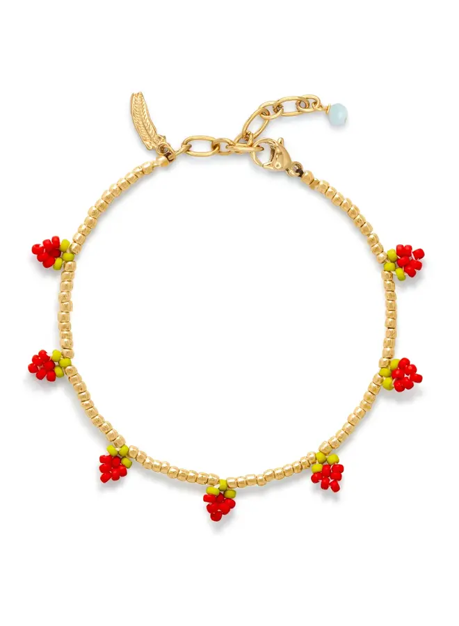 Le Veer little strawberry bracelet