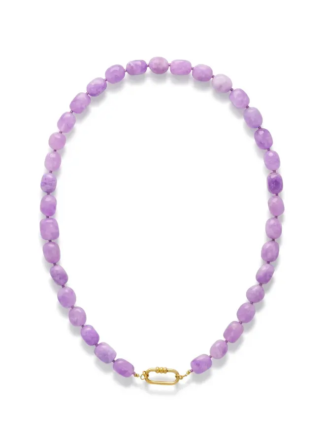 Le Veer S26 lilac stone necklace