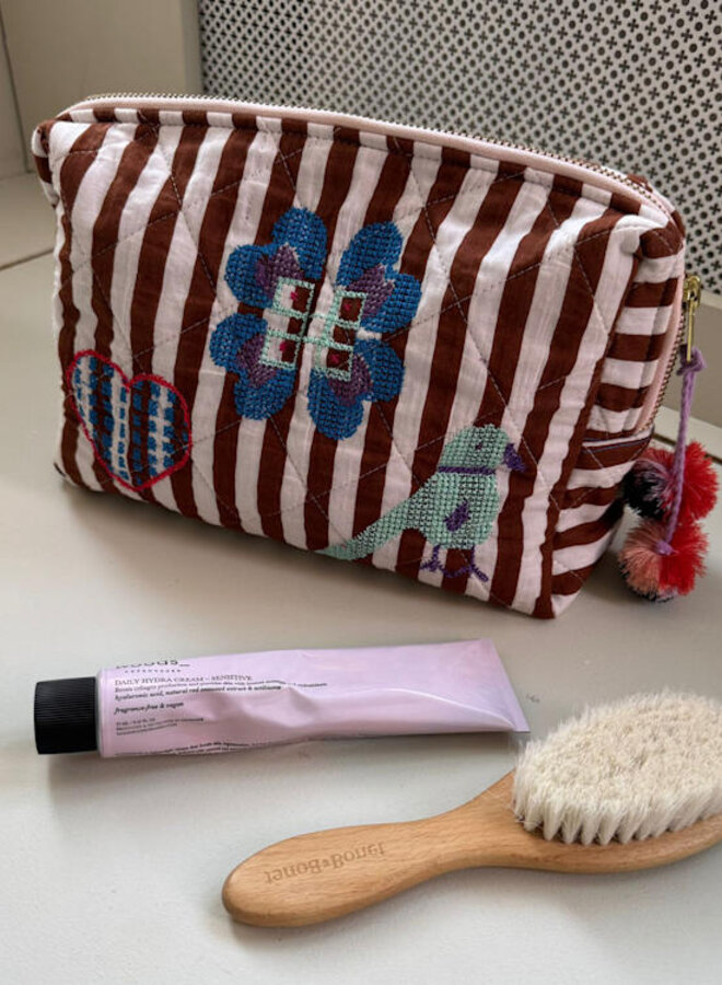 Sissel Edelbo rosea cosmetic bag