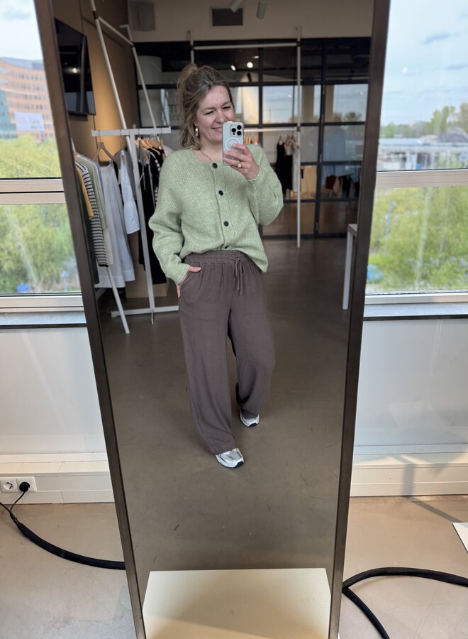 SF viva-gulia hw long sun pant noos chocolate