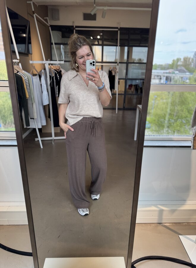 SF viva-gulia hw long sun pant noos chocolate