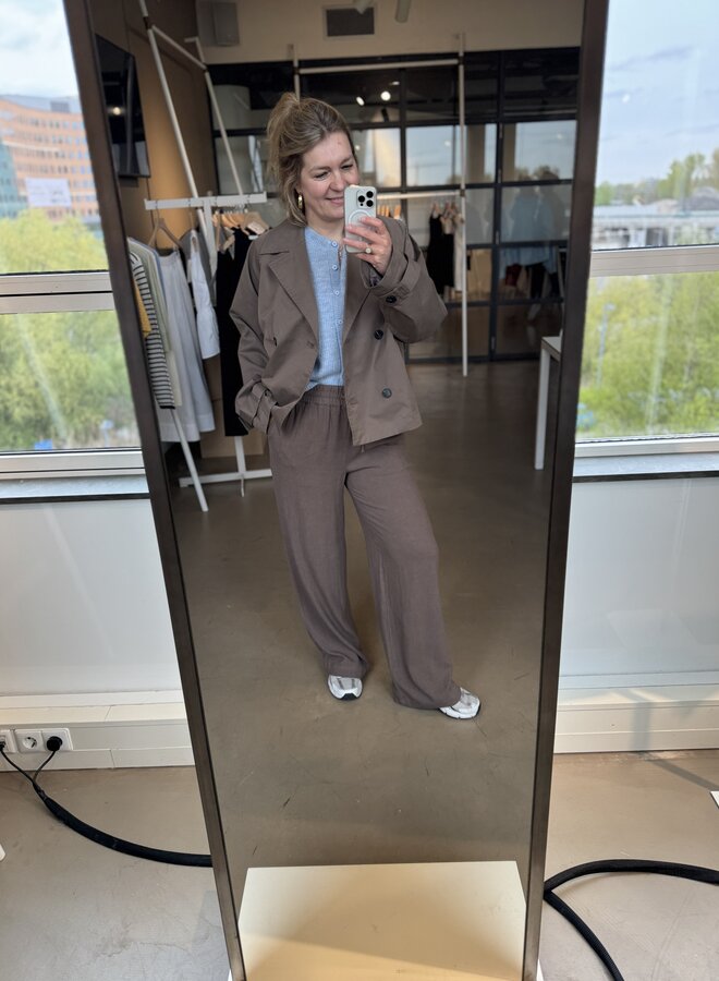 SF viva-gulia hw long sun pant noos chocolate