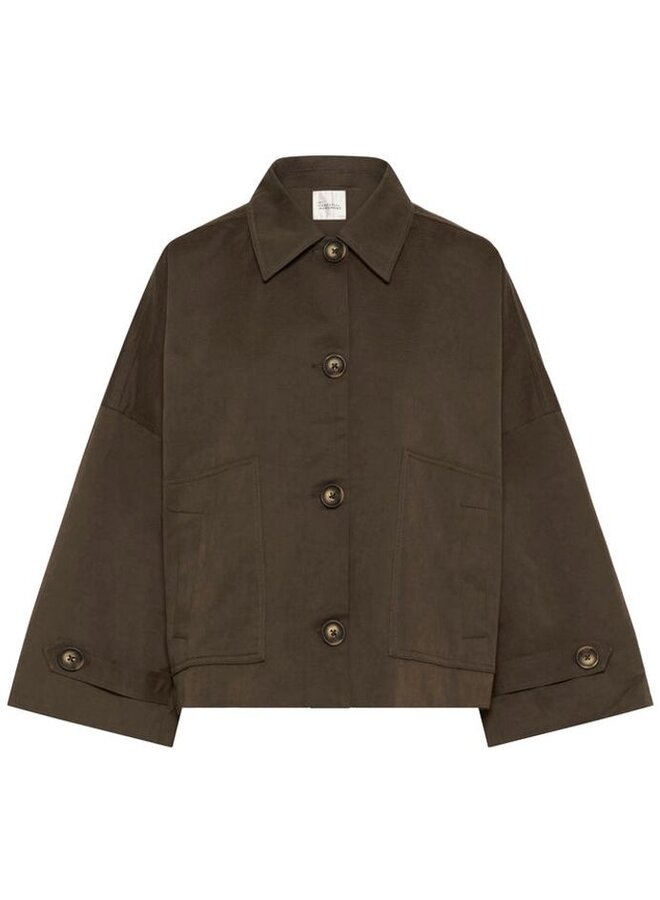 MEW lyon short jacket brown