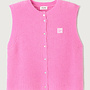 American V. east19 gilet vest rose bubble