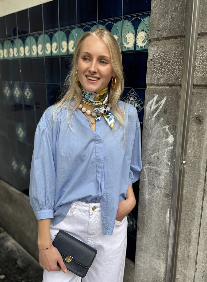 Sacrecoeur blouse carla bleu