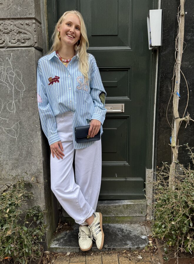 By Bar begum white jeans