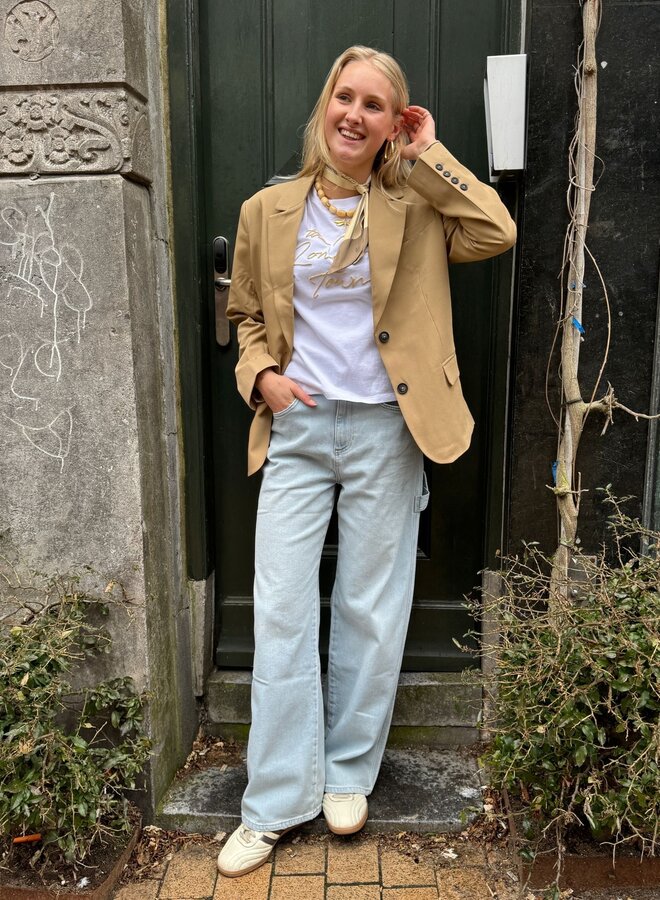 YAYA denim jeans with low crotch