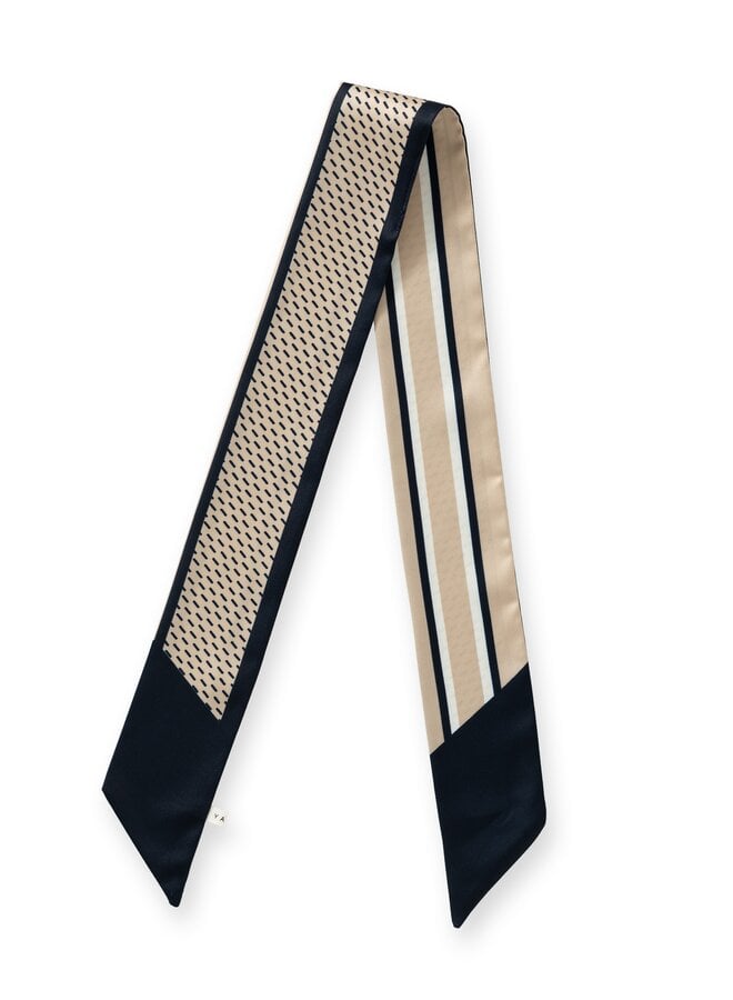 Yaya small scarf with print