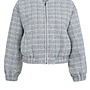 Yaya short boucle jacket blue