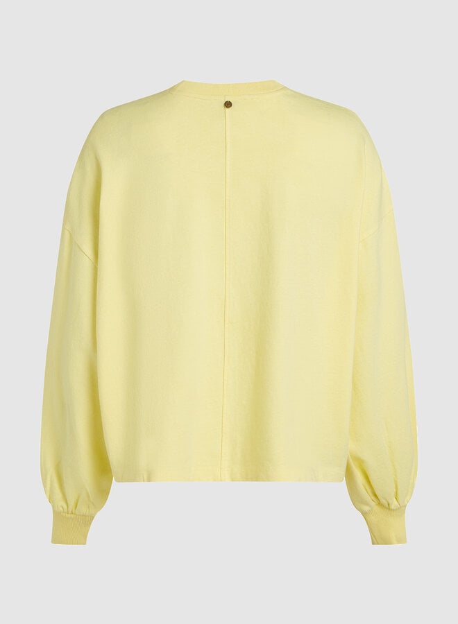 Circle lois sweat lime light