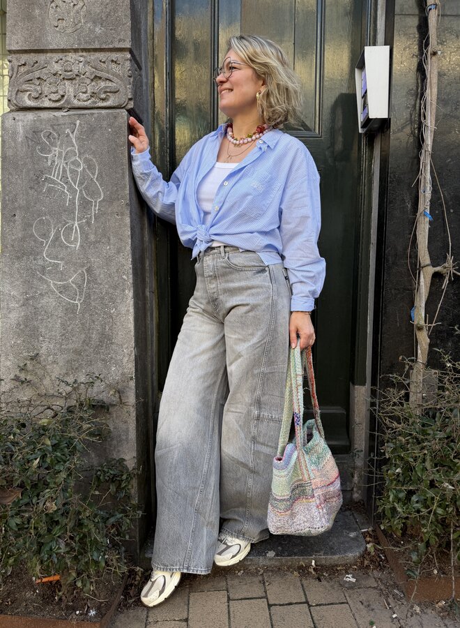 American V. elu06 blouse bleues