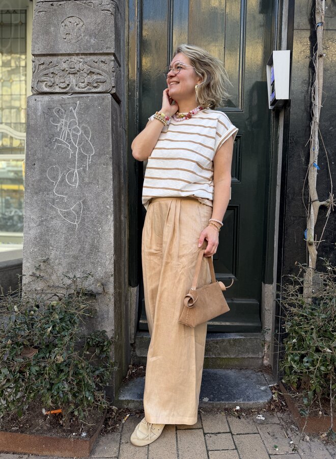 By Bar tobi top desert stripe