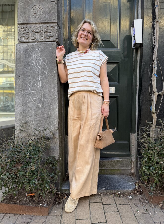 By Bar tobi top desert stripe