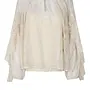 Second F. sybell lace blouse soft beige