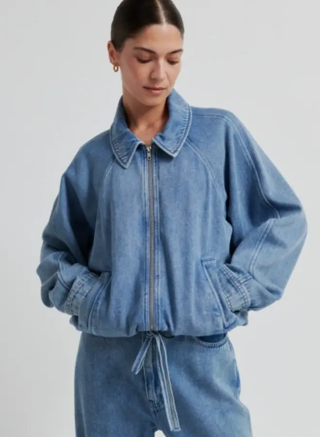 Second F. rio denim jacket blue