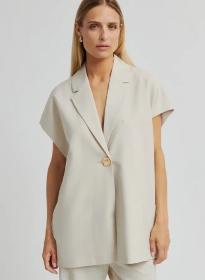 Second F. blanca waistcoat beige