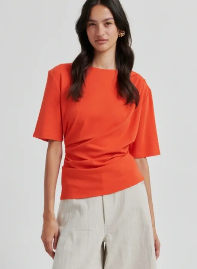 Second F.  ulina drape tee poinciana