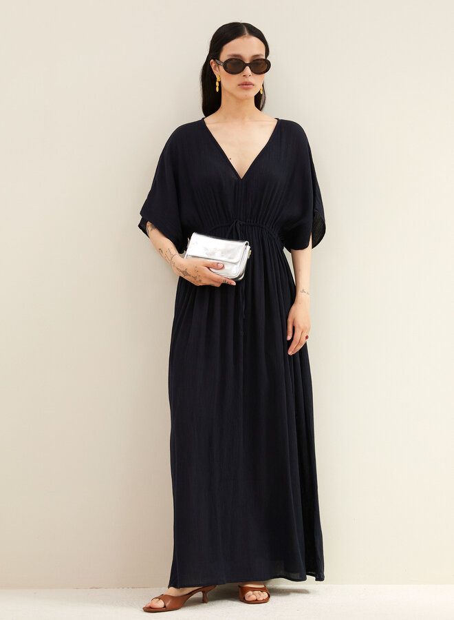 By Bar long dress captain blue