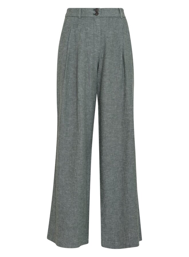 Moss viana ginia pleat pants laurel