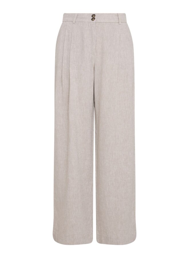 Moss viana ginia pleat pants sand