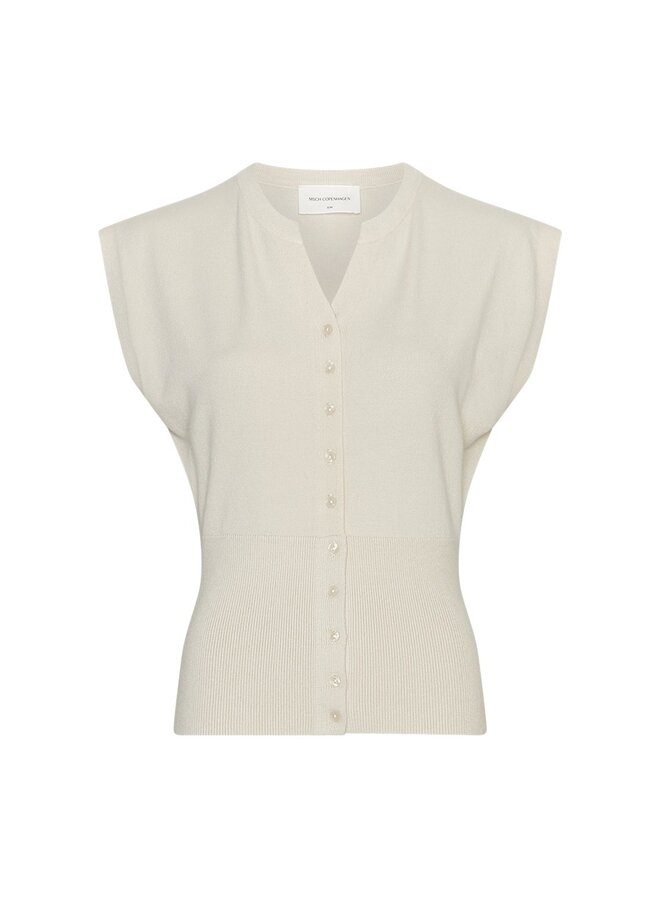 Moss isabis vest oatmeal