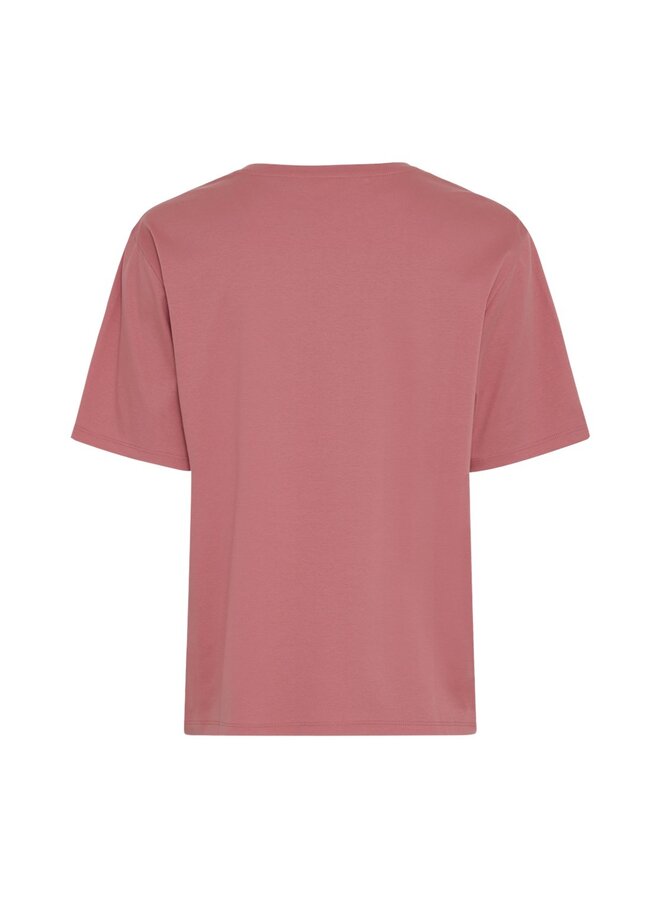 Moss melea tee icon rose/lantana