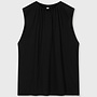 10DAYS pleated top jersey black