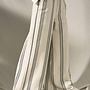 10DAYS wide leg jogger stripes soft white