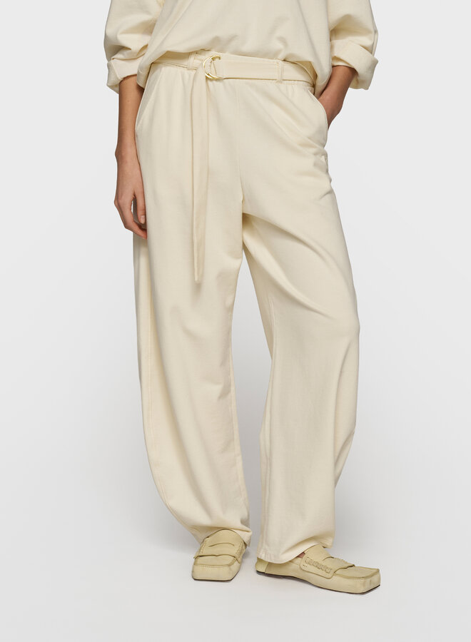 10DAYS banana pants fleece vanilia