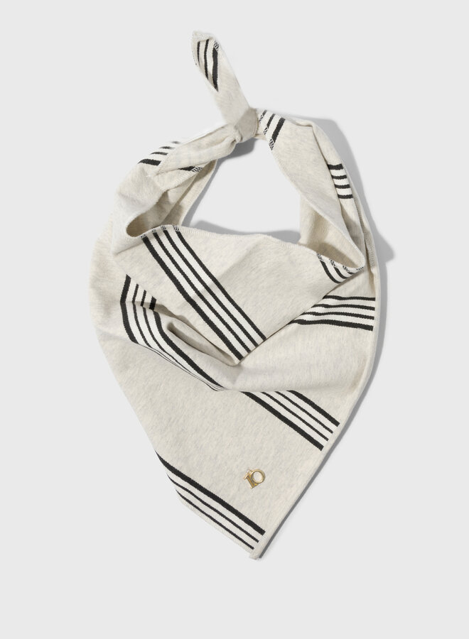 10days bandana scarf soft white