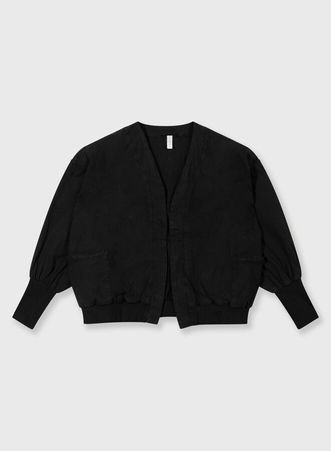 10DAYS poplin bomber black