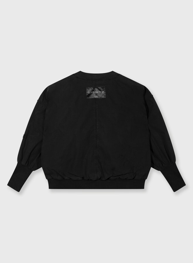 10DAYS poplin bomber black